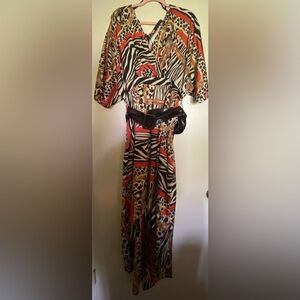 Animal Print Maxi Dress
